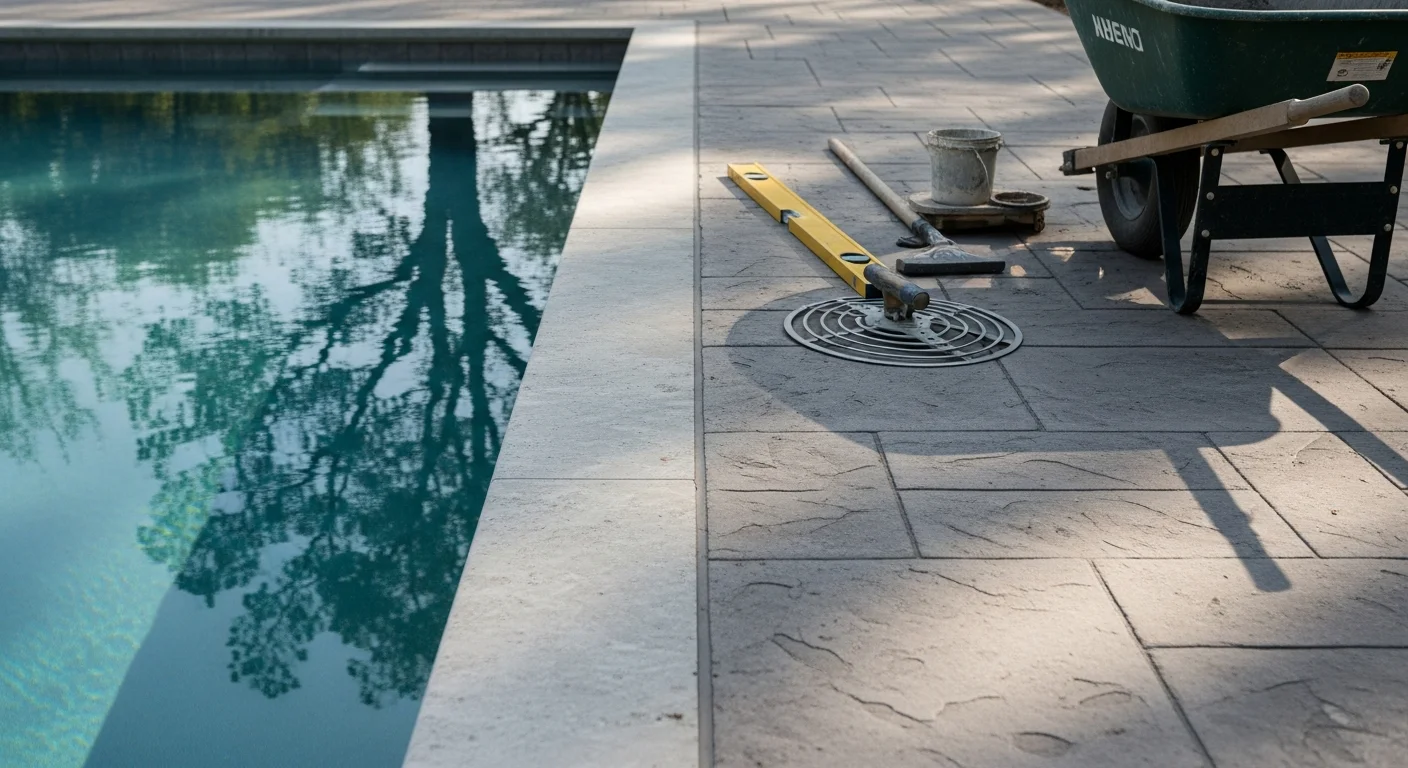 Custom residential pool installation and construction